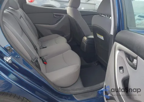 2015 Hyundai Elantra Se from USA, damaged, VIN 5NPDH4AE8FH627150